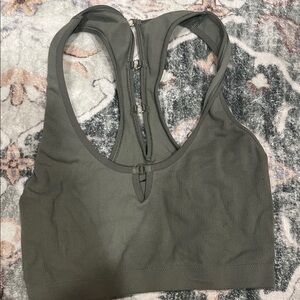 Aerie Olive Green Tank Top